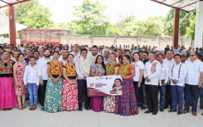 Refrenda Salomón Jara compromiso con la transformación del Istmo de Tehuantepec