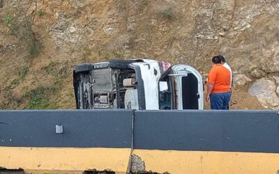 Se registra accidente en el Cerro del Fortín