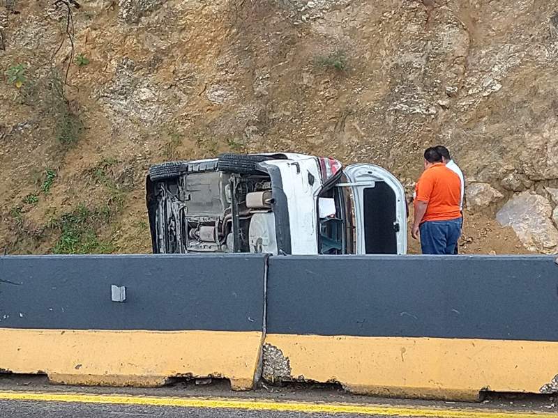 Se registra accidente en el Cerro del Fortín