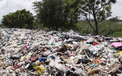 Vuelven a tirar basura en la zona del Playón en la Ciudad de Oaxaca