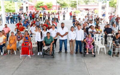 Cuida DIF Oaxaca a personas que requerían aparatos funcionales o de movilidad del Istmo
