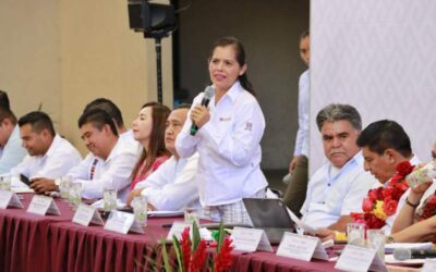 En territorio y con trabajo se avanza en la transformación de Oaxaca: Laura Estrada Mauro
