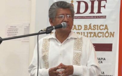 Encabeza Martínez Neri el 1er Aniversario de la Unidad Básica de Rehabilitación