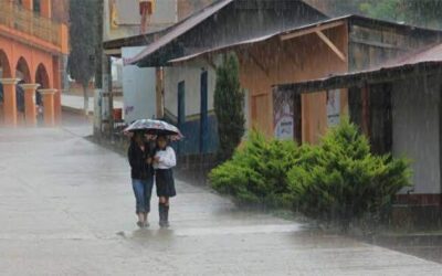Este domingo se prevén lluvias moderadas, ligeras tormentas y rachas de viento