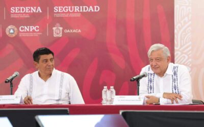 Evalúan avances del Plan de Apoyo a Personas Afectadas por el Huracán Agatha