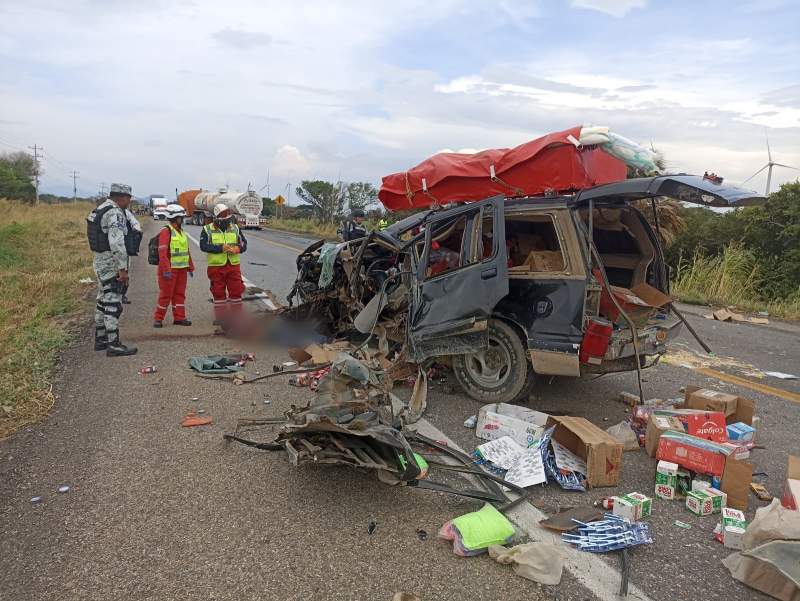 Fatal accidente en el Istmo, deja una persona muerta