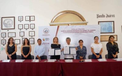 Firman convenio de colaboración Oaxaca de Juárez y el Consejo Coordinador de Mujeres Empresarias Puebla