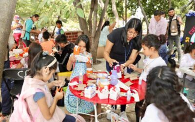 Fomenta SOAPA en la niñez acciones para ahorrar agua y reutilizar materiales reciclables