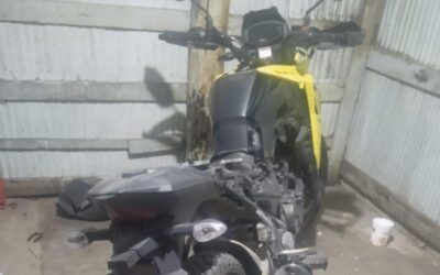 Logran recuperar motocicleta robada en la capital