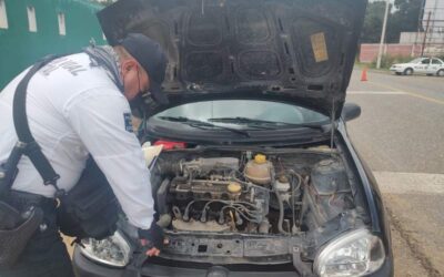 Recuperan 16 vehículos con reporte de robo en Oaxaca