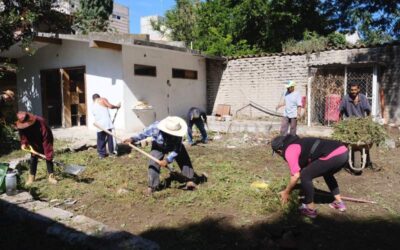 Tequios Bienestar fomentan el trabajo comunitario en Magdalena Apasco y Villa deMitla