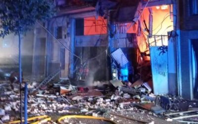 Un muerto y 14 heridos en explosión en un edificio de España