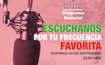 Abordarán la cultura de paz en el Tiempo Estatal de la Hora Nacional