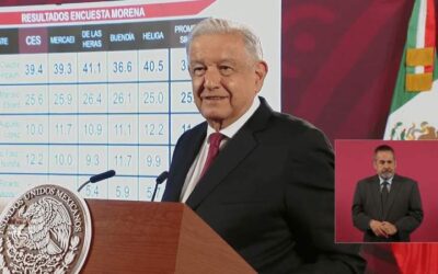 AMLO da su apoyo a Claudia Sheinbaum; este jueves le entregará el bastón de mando de la 4T