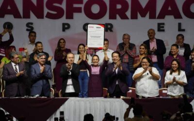 Claudia Sheinbaum recibe nombramiento como Coordinadora de Defensa de la Cuarta Transformación