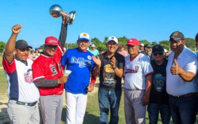 Con la presencia de Jesús Chito Ríos y Jerónimo Gil, peloteros de la liga mexicana y ligas mayores cierra el torneo «Juan Marcelino»