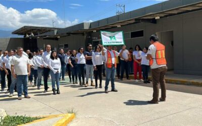 Con Segundo Simulacro Nacional se promueve la cultura de Protección Civil en Oaxaca