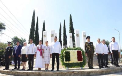 Conmemora Gobernador de Oaxaca 176 aniversario de la gesta heroica de los Niños Héroes de Chapultepec