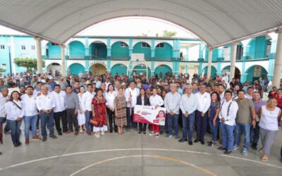 Convoca Salomón Jara a Asunción Ocotlán a combatir marginación, pobreza y corrupción