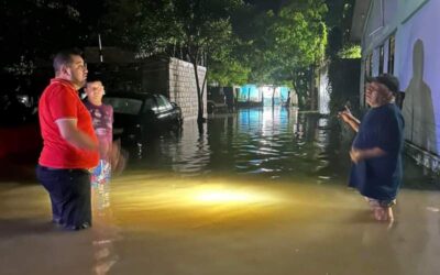 Desbordamiento de arroyos afecta a familias de Tapanatepec