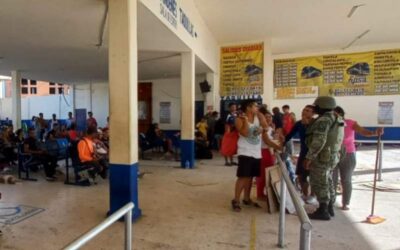 En Juchitán, migrantes se agarran a golpes en terminal de autobuses de FYPSA