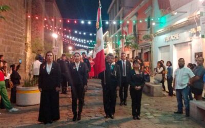 Encabeza Francisco Martínez Neri la tradicional Marcha Patriótica 2023