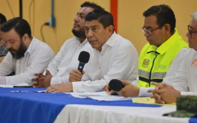 Encabeza Gobernador Salomón Jara Primera Sesión Extraordinaria del Consejo Estatal de Protección Civil y Gestión de Riesgos