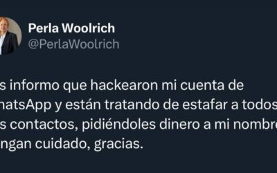 Hackean cuenta de WhatsApp de Perla Woolrich, presidenta del PAN en Oaxaca