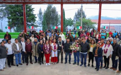 Llegan a San Miguel Amatlán acciones para transformar la vida de sus habitantes