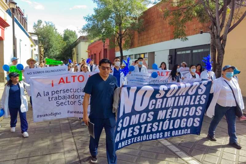 Médicos de Oaxaca exigen frenar la criminalización por uso de fentanilo