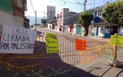 Piden concluir obras en los límites entre San Antonio de la Cal y Santa Lucía