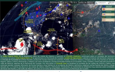 Pronostican lluvias fuertes para este miércoles