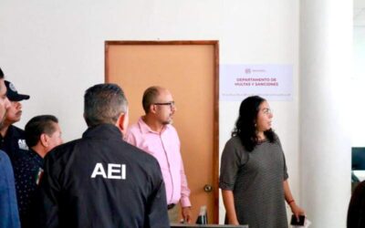 Realiza Fiscalía de Oaxaca operativo en oficinas de Secretaría de Movilidad; asegura equipo de cómputo y documentos