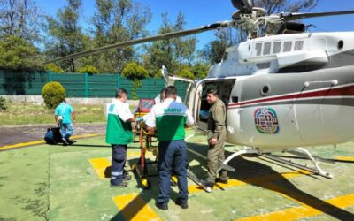 Realiza Gobierno del Estado traslado aeromédico número 100