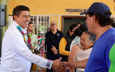 Rojas de Cuauhtémoc recibe por primera vez a un Gobernador