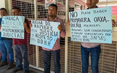 Se instala FORO en huelga de hambre en Consejo de la Judicatura