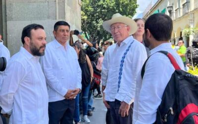 Se reúne Salomón Jara con Embajador de Estados Unidos