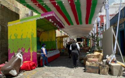 Todo está listo para la primera feria mexicana en el centro de Oaxaca