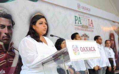 Trabajamos por la grandeza y transformación de Oaxaca siguiendo el ejemplo de nuestros héroes y heroínas: Elizabeth Álvarez