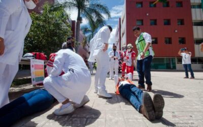 Personal de Ciudad Administrativa fortalecen protocolos de actuación en Segundo Simulacro Nacional 2023