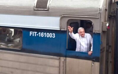 Sale el primer viaje de prueba del Tren Interoceánico de Salina Cruz a Veracruz