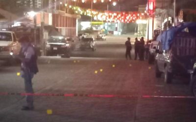 Balean a comerciantes en el centro de Tehuantepec