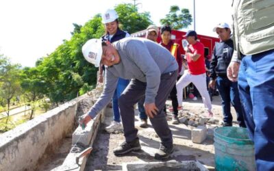 Encabeza Gobernador Salomón Jara el Tequio Bienestar en el río Atoyac