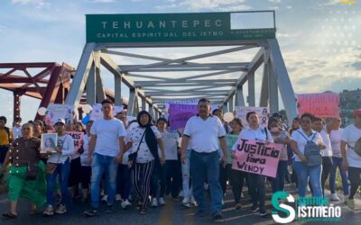 Familiares y amigos de Wendy Guadalupe marchan en exigencia de justicia, pero encuentran cerradas oficinas de la Fiscalía