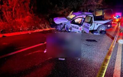 Accidente en la Costa, deja un policía estatal muerto y tres heridos