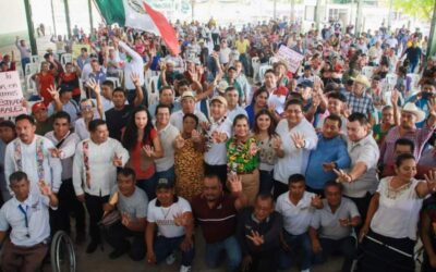 La esperanza está en el pueblo, destaca Nino Morales en la Cuenca del Papaloapan