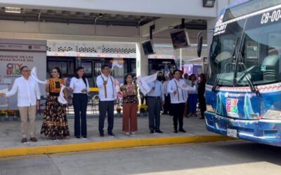 Ponen en marcha primeras dos rutas del Citybús; 16 unidades darán servicio gratuito hasta el próximo 12 de noviembre
