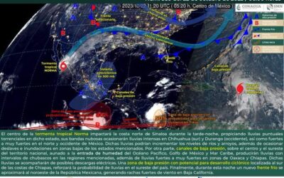 Prevén lluvias y tormentas aisladas en sectores de Costa y Sierra Sur