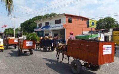Recolectores de basura se disputan Centro de Transferencia de Juchitán