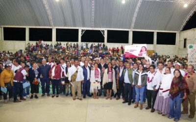 Santa Cruz Nundaco transita hacia el desarrollo con el apoyo del Gobierno del Estado